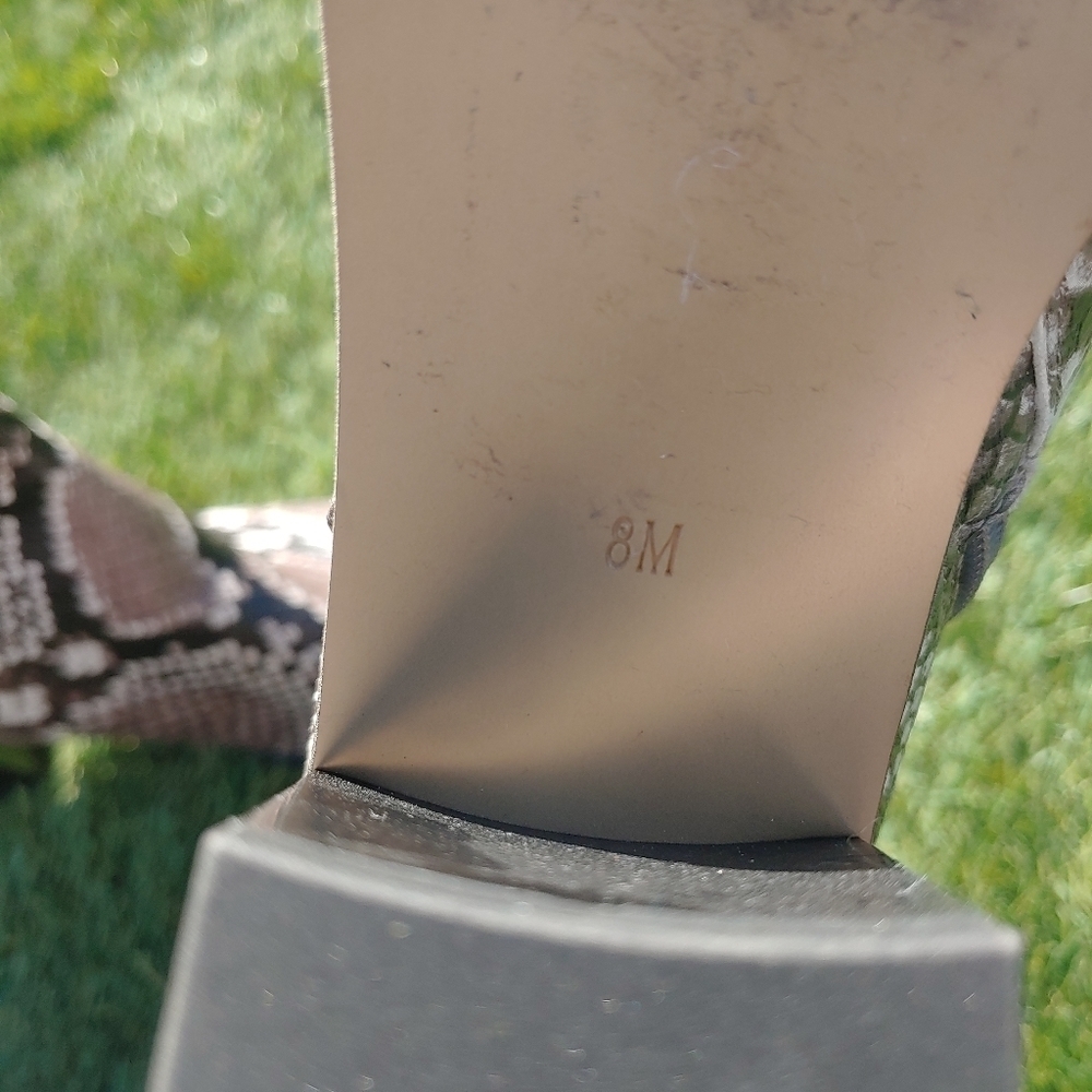 14th & Union | NWT Braxten Snake embossed Booties - Picture 5 of 5